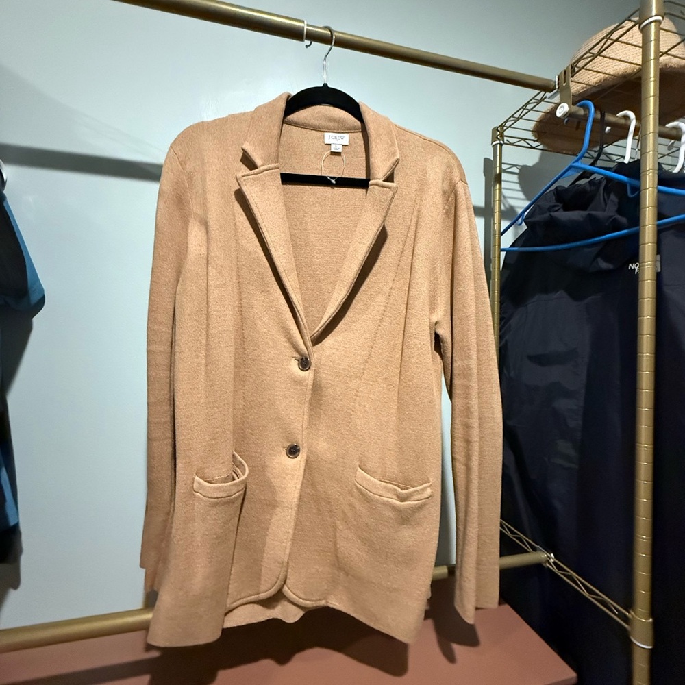 J. Crew Camel Blazer